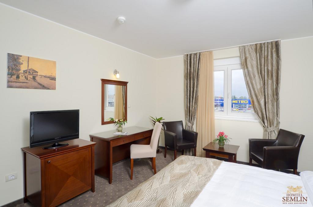 Garni Hotel Semlin B&B Belgrado Kamer foto